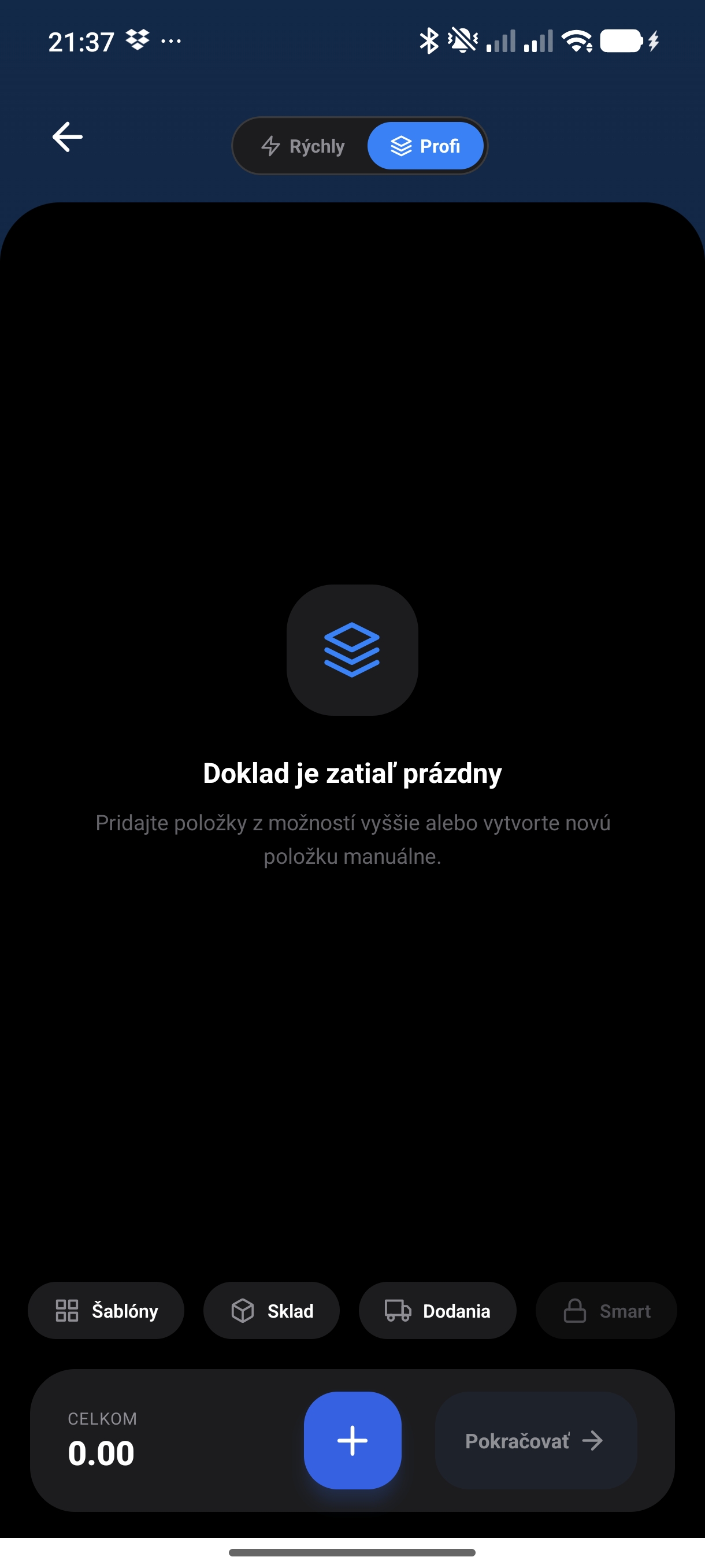 Ukážka eFakturaPRO - krok 2