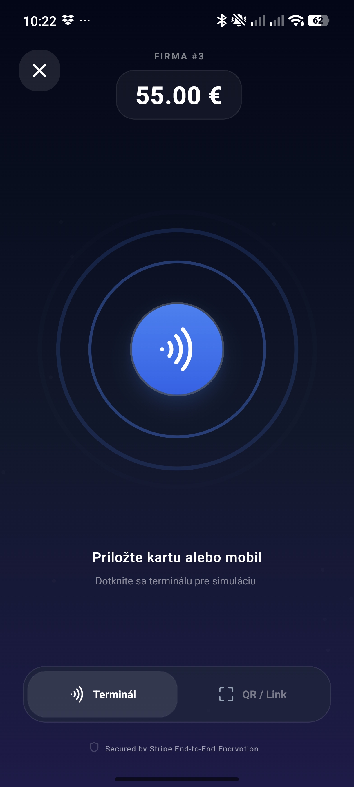 Priložte kartu